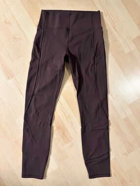 Lululemon In Movement Leggings Plum Shadow 6